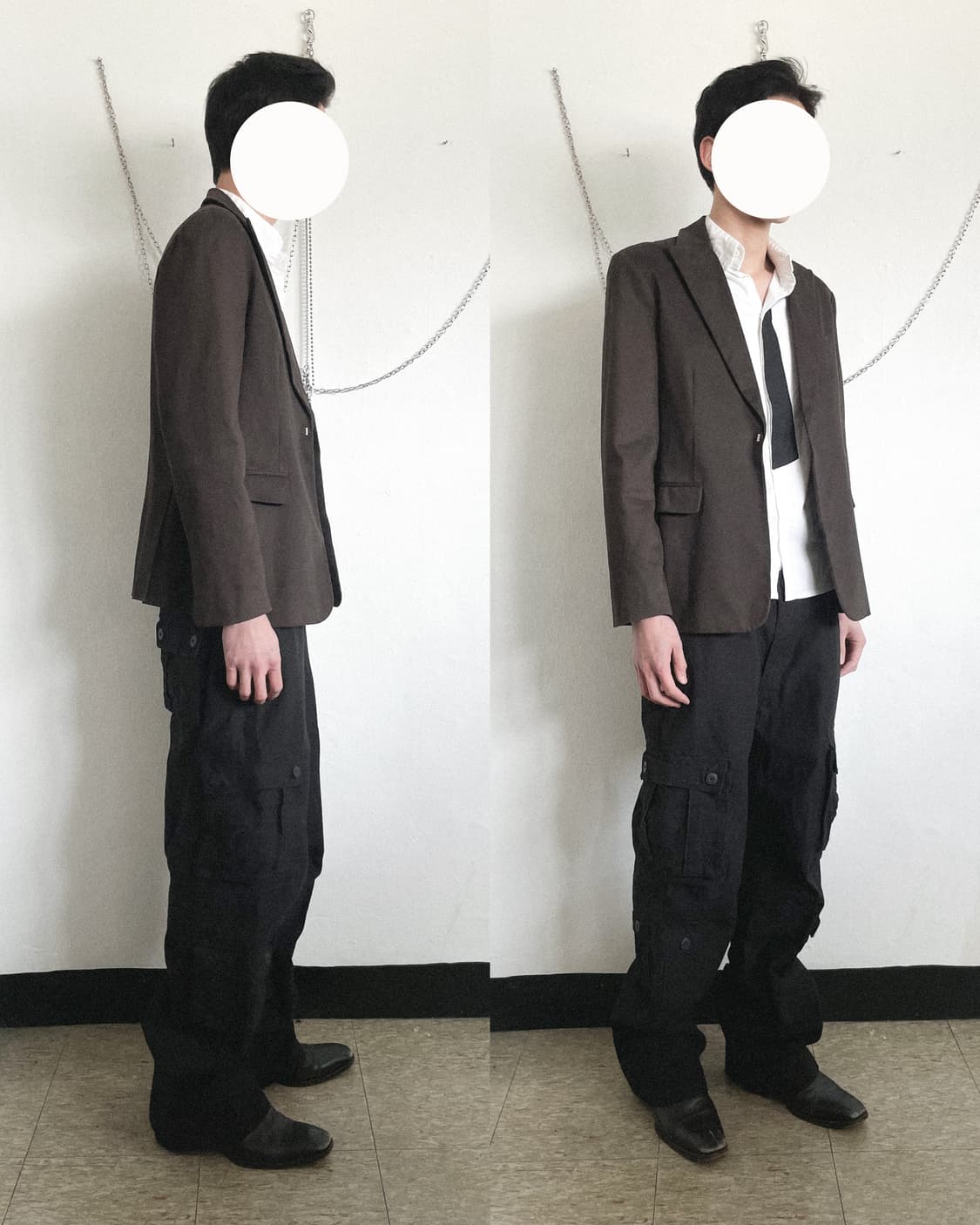 입생로랑 리브고슈 by 톰포드 04ss 히든버클 블레이져 상품이미지1