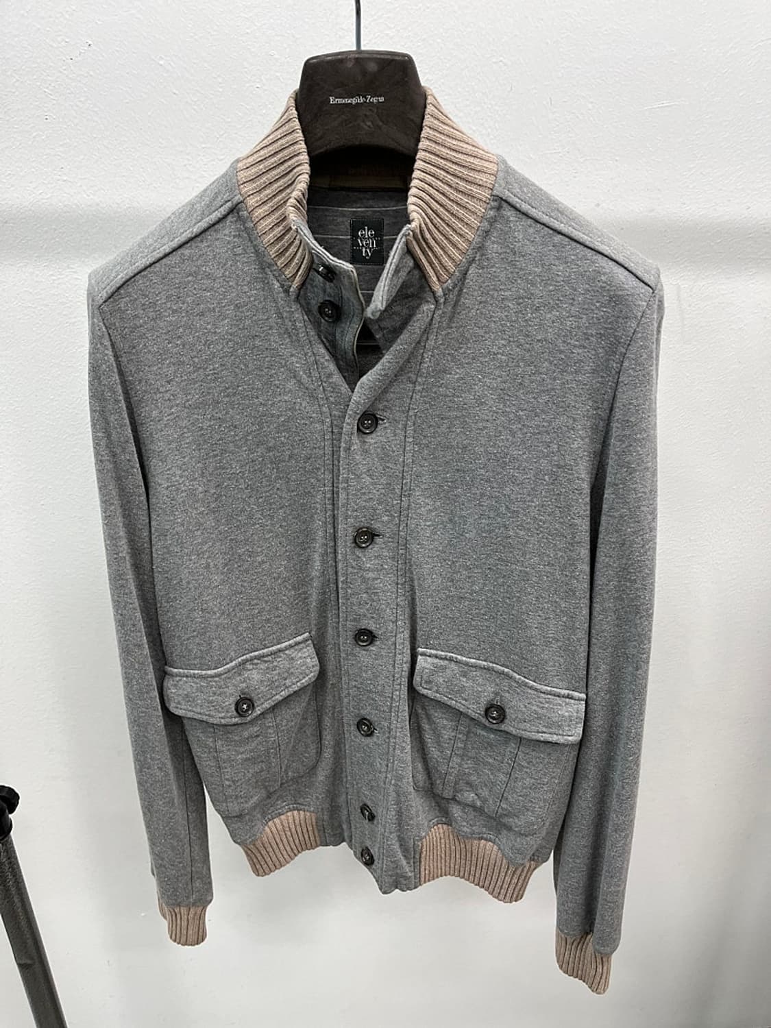 95) 일레븐티 코튼니트 블루종  상품이미지2