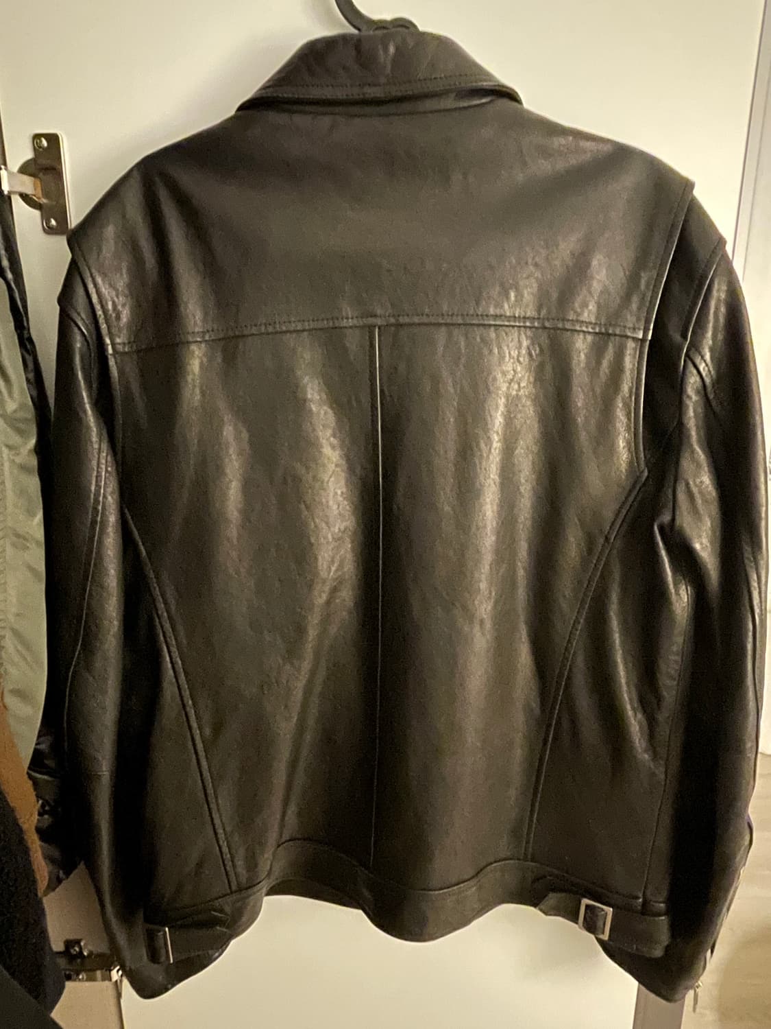 [도프제이슨] 프리미엄 램스킨 베지터블 싱글 자켓 M 상품이미지2