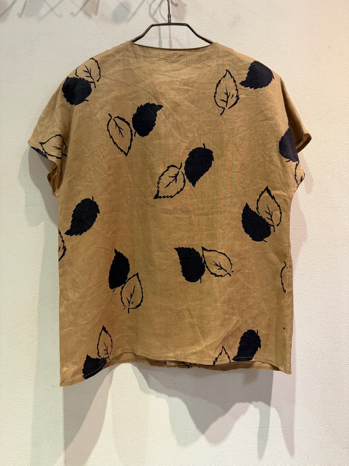 Bruno Piattelli Leaf Print Blouse 상품이미지2