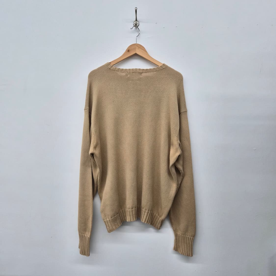 폴로 랄프로렌 베이지 니트 스웨터 남성 2XL 상품이미지6