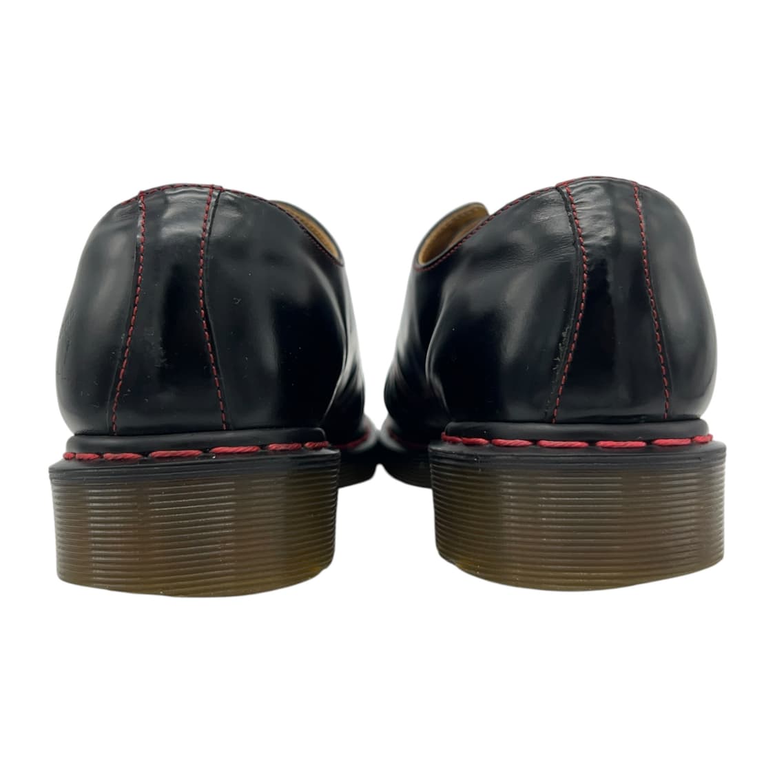 270 닥터마틴 1461 스무스 블랙 레드 스티치 (UK8) 상품이미지6