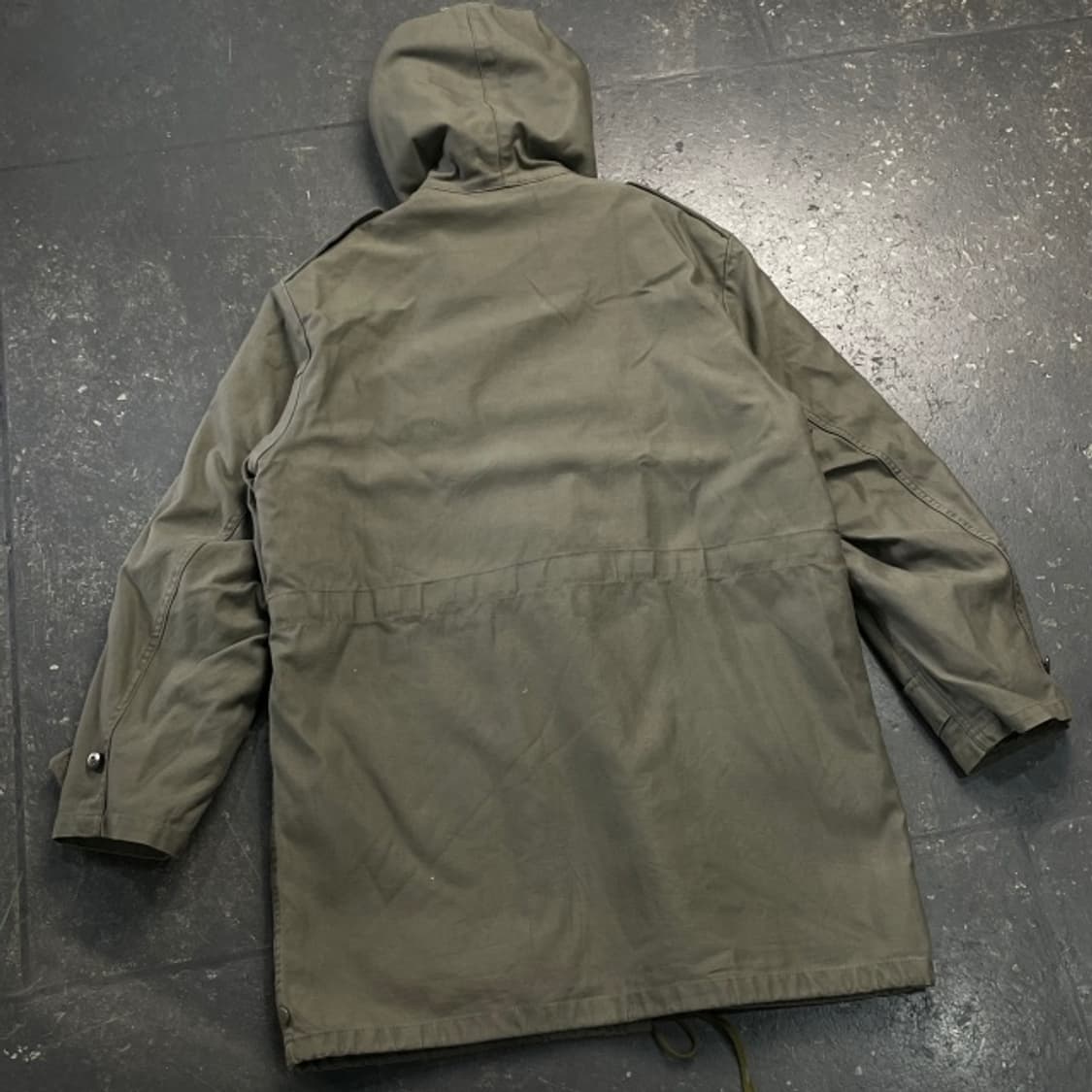 100 80s 독일군 밀리터리 스노클 필드파카 상품이미지5