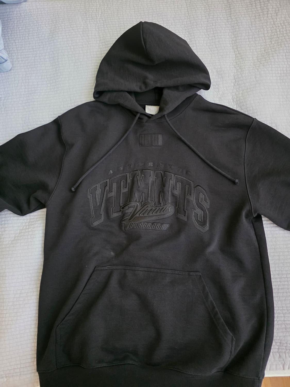 vtmnts college hoodie 22aw 상품이미지1