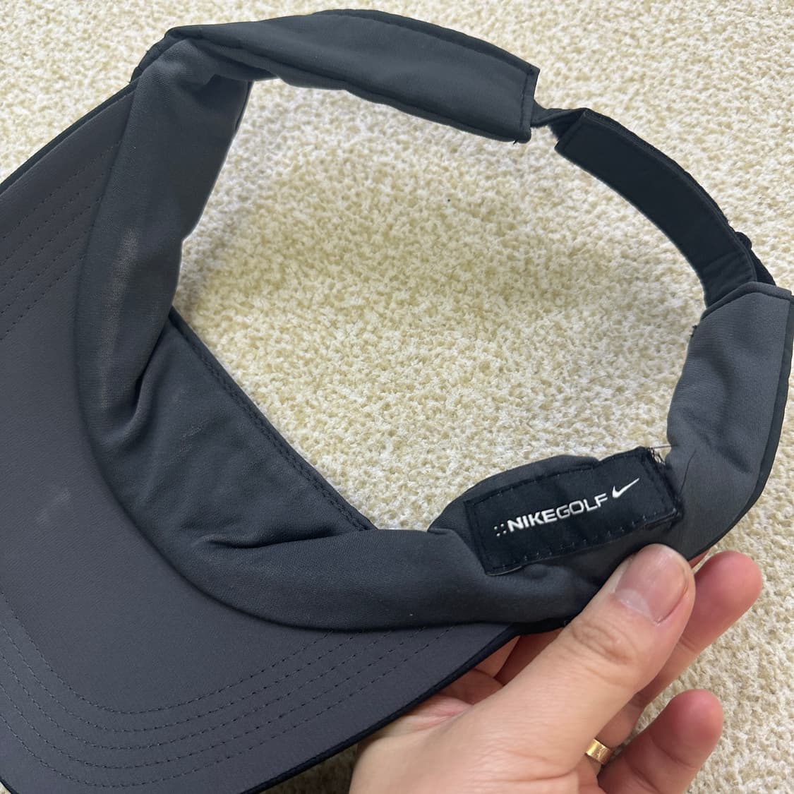 F 나이키 블랙 골프 썬바이저 0316D 상품이미지5