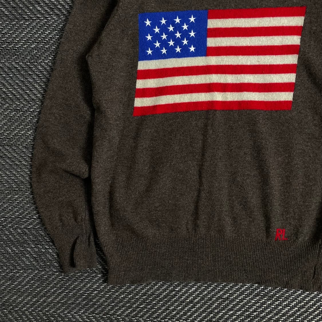 폴로 랄프로렌 성조기 빅로고 램스울 스웨터y 3071 상품이미지4