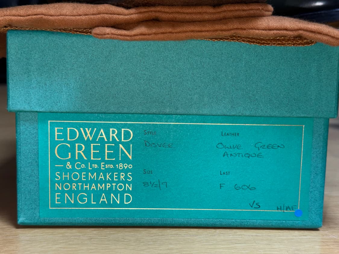 Edwardgreen Dover 도버 UK 8.5F 606 라스트 상품이미지3