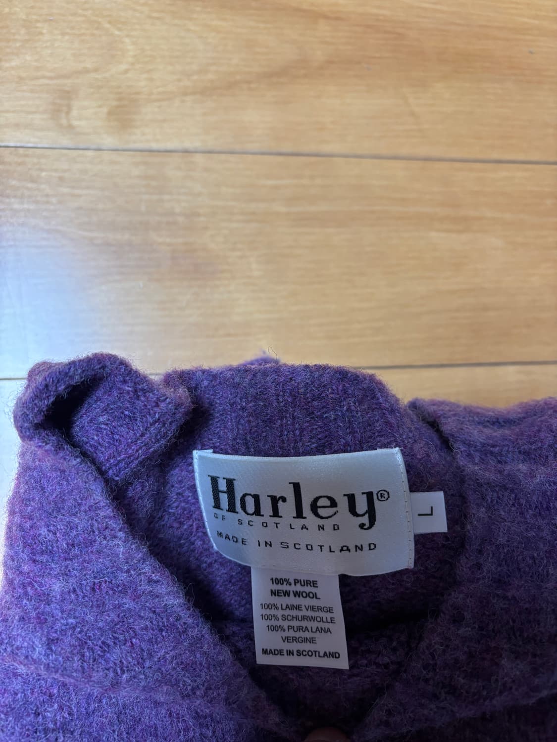 할리오브 스코틀랜드 쉐기독 니트 (L) 상품이미지3