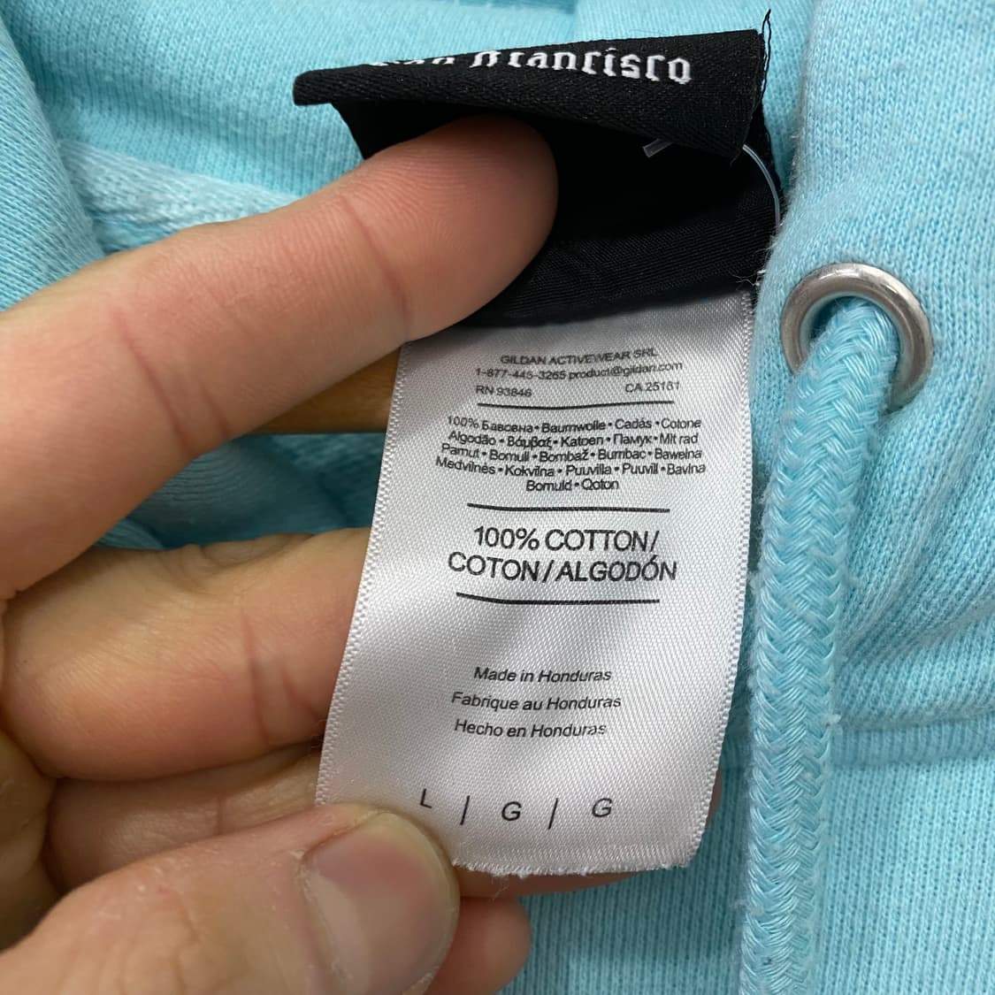 트래셔 빅로고 후드(L) 상품이미지5