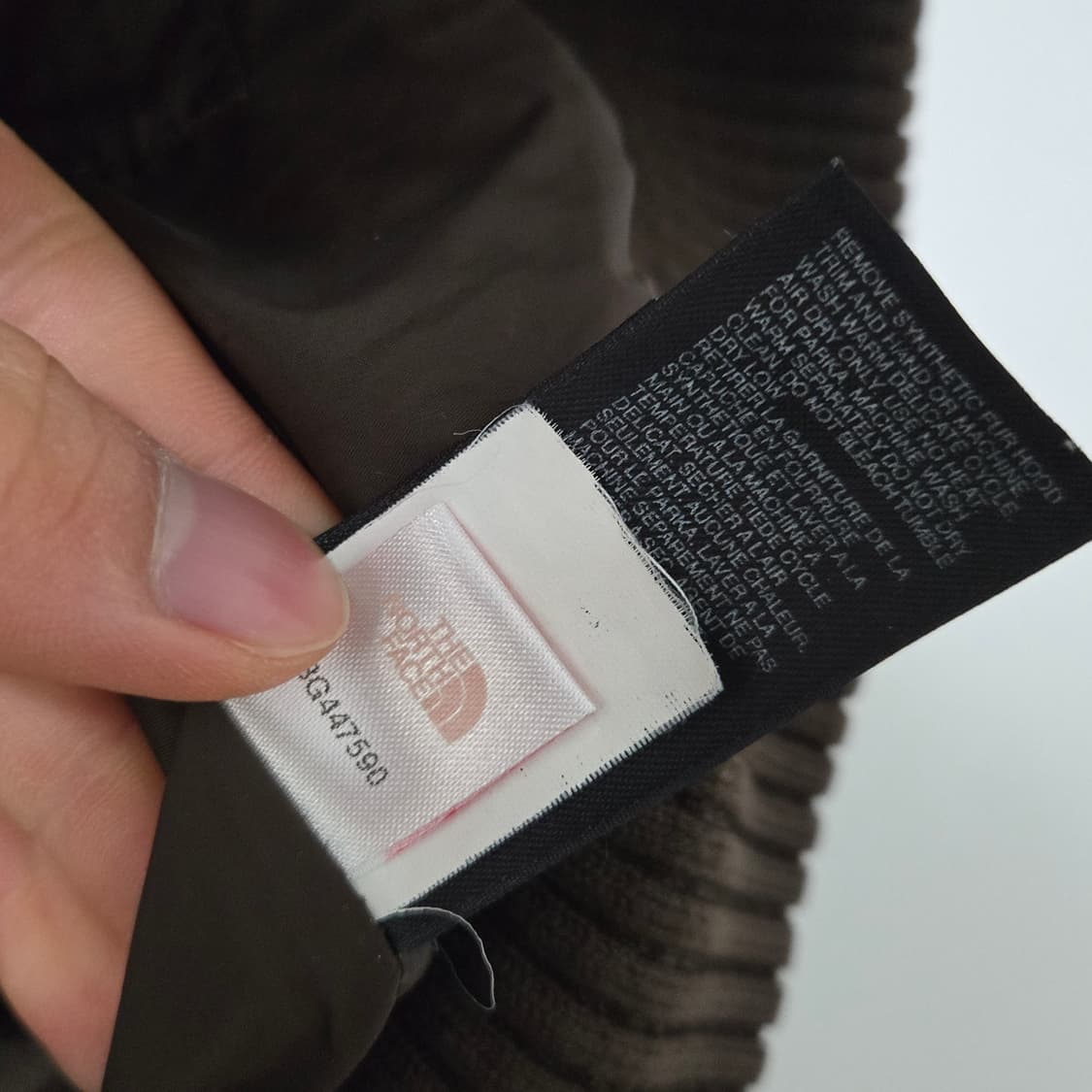 노스페이스 550 브라운 숏 패딩 / 여성 패딩 / 여자 패딩 상품이미지5