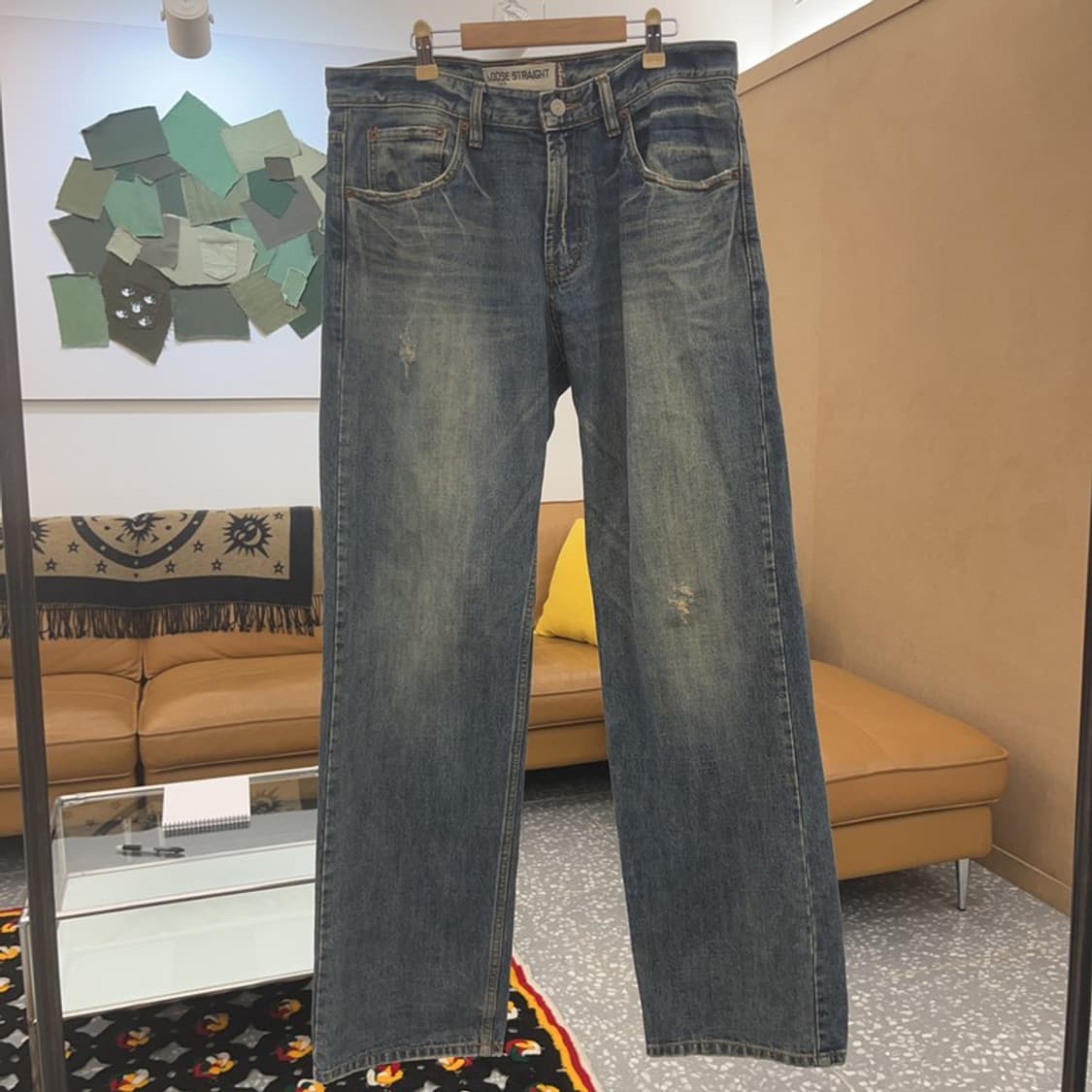 리바이스 569 루즈 스트레이트 핏 데님 청바지 32인치 C06425 상품이미지3