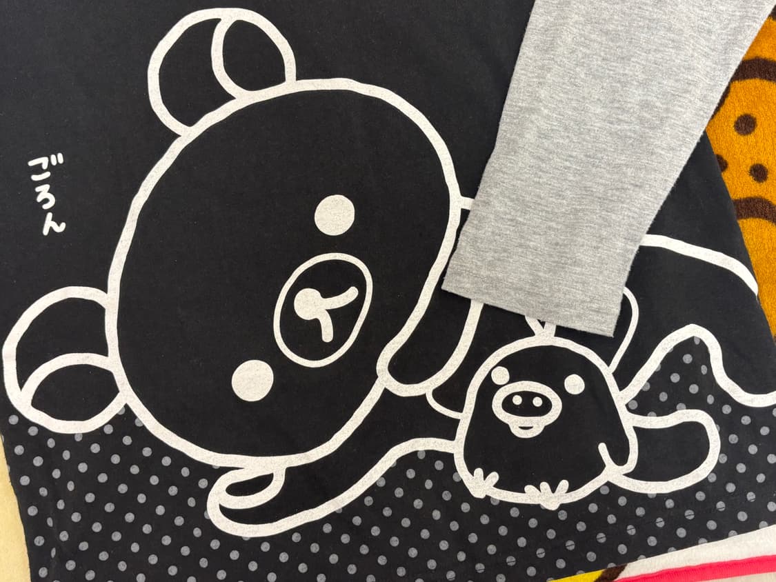 리락쿠마 롱슬리브 티셔츠 상품이미지3