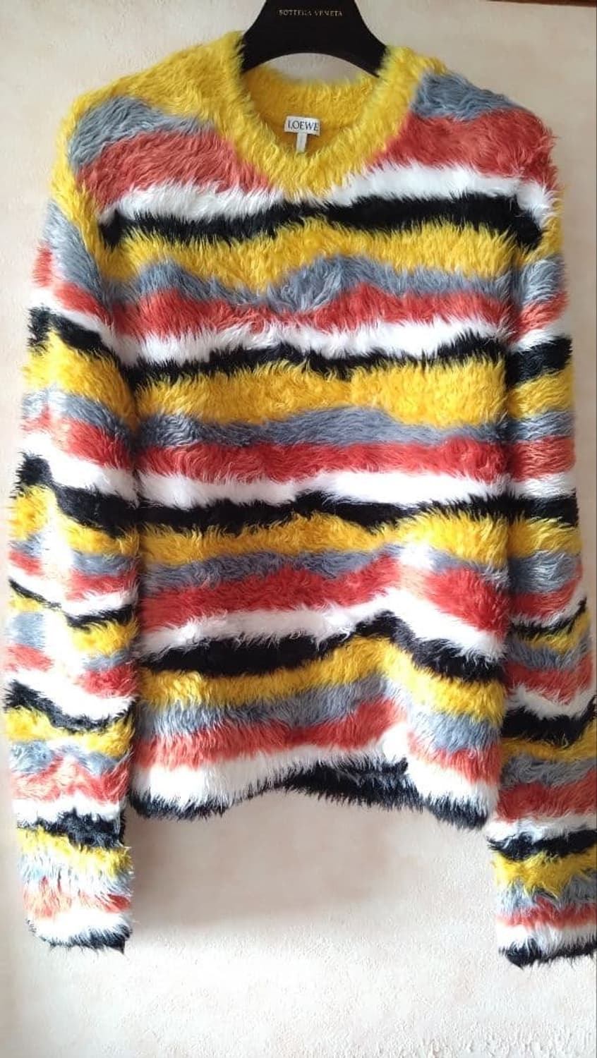 [이종협님 착용] 로에베 22AW 멀티컬러 브러시드 스웨터 상품이미지2