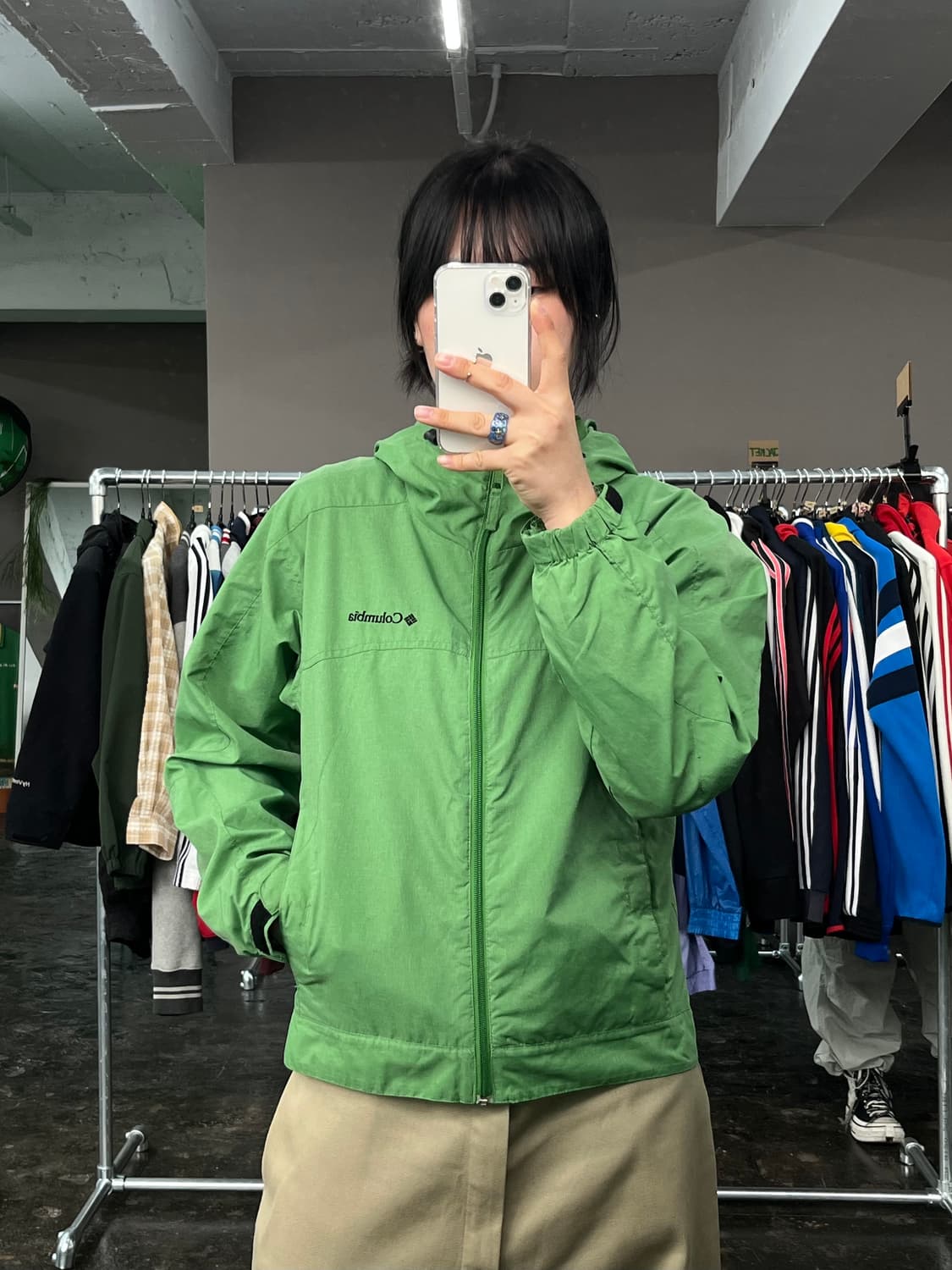 컬럼비아 바람막이 자켓 상품이미지1