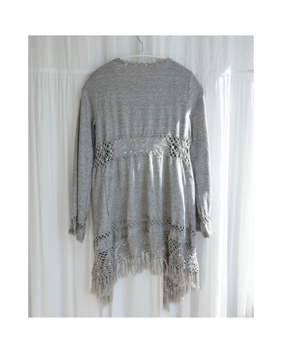 Pr spangle open cardigan 상품이미지4