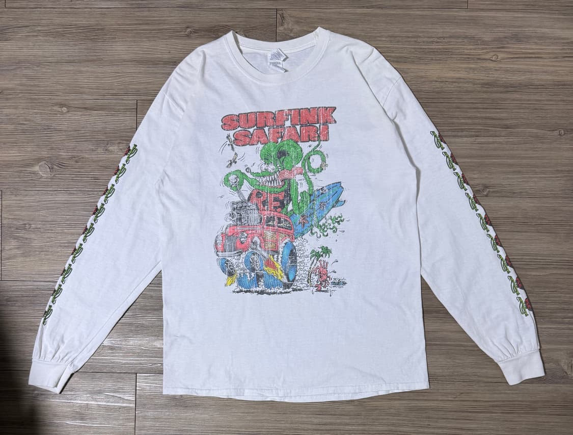 랫 핑크 롱슬리브 에드 로스 rat fink 상품이미지2