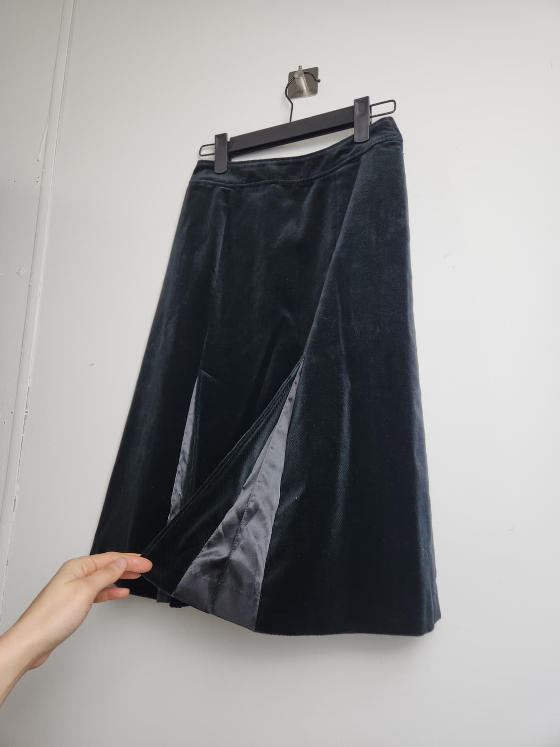 벨벳•코듀로이 플리츠 스커트 상품이미지5