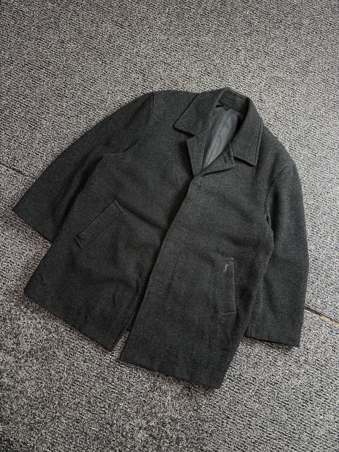 90s YSL 입생로랑 아카이브 해링본 코트 2592 상품이미지1