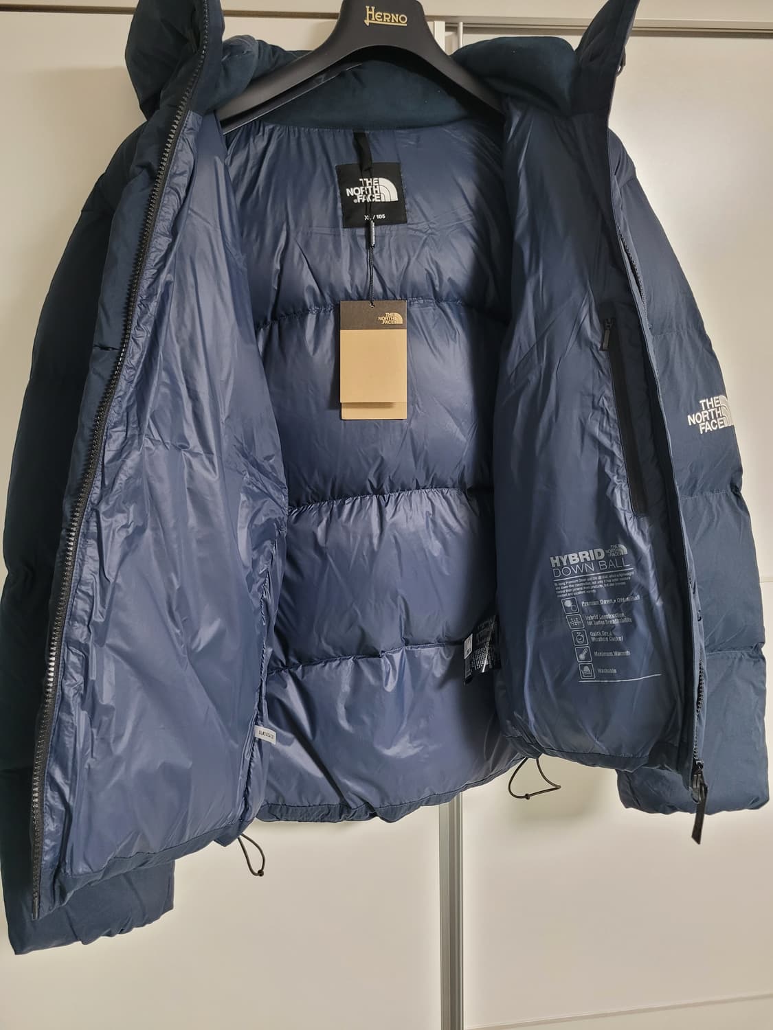 노스페이스 하이브리드 다운패딩 상품이미지1