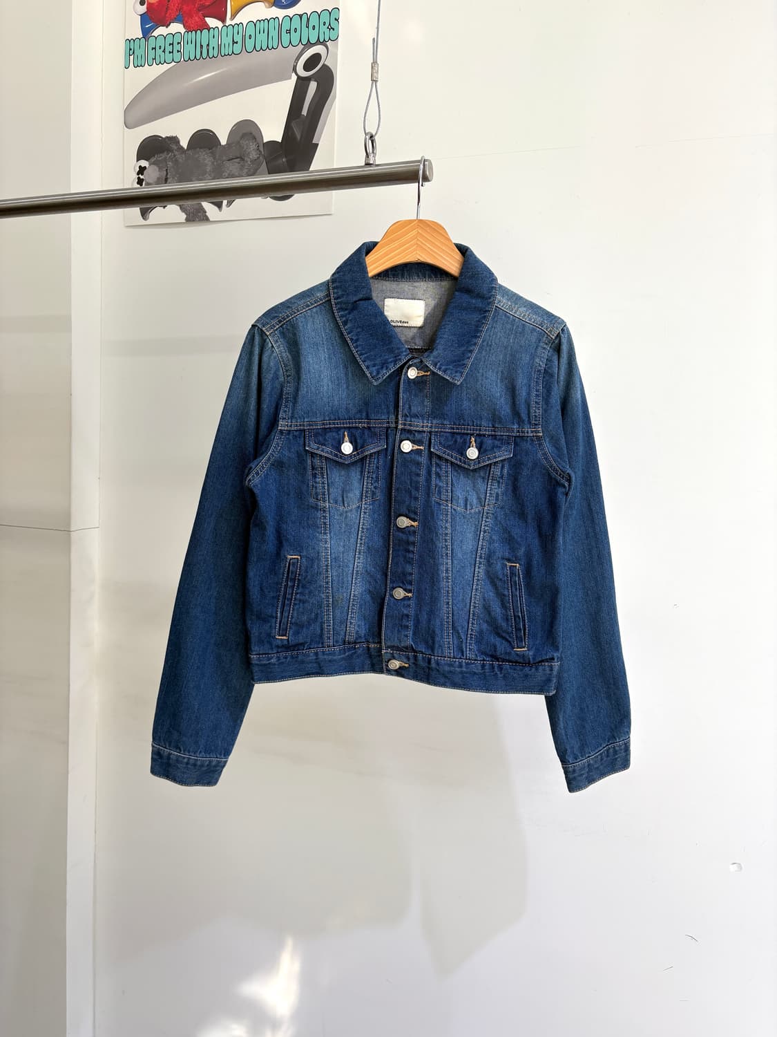 OLIVEdes 데님 자켓 상품이미지1