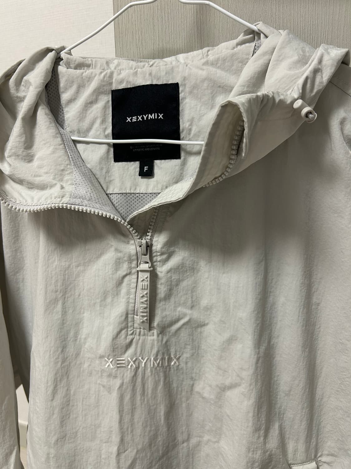 젝스믹스 아우터 후드 반집업 점퍼 상품이미지4