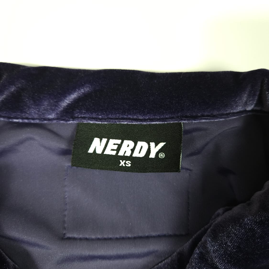 널디 벨벳 트랙 져지 퍼플  상품이미지3