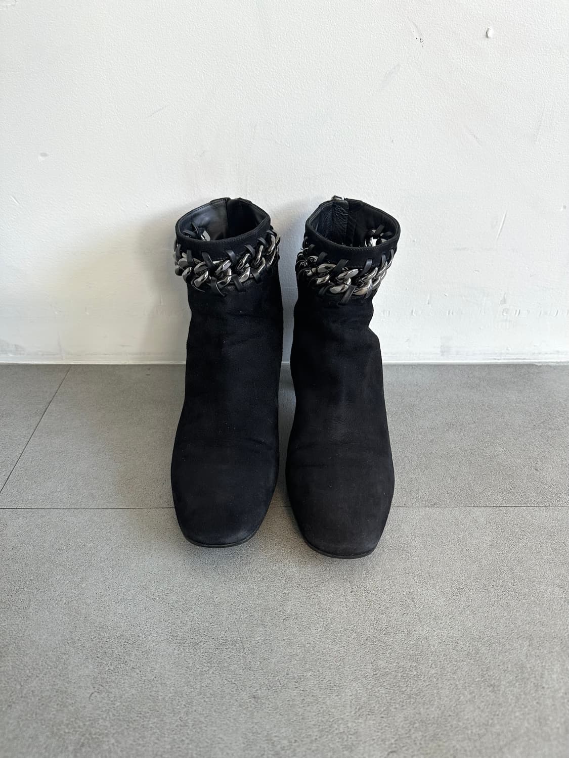 발렌티노 가라바니 스퀘어토 체인 스웨이드 부츠 상품이미지2