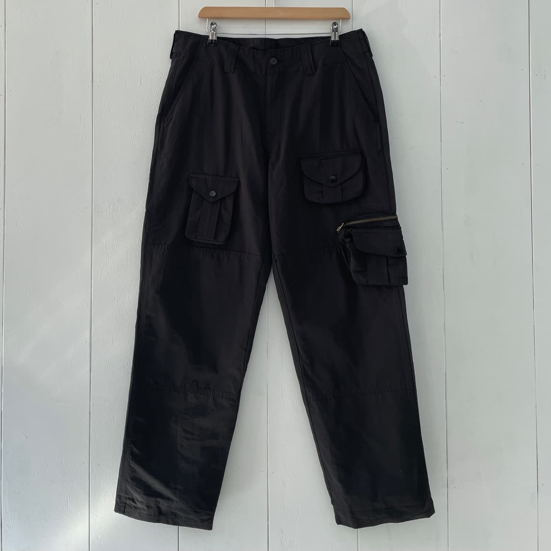 아모르(AMOR) 멀티 테크니컬 카고 팬츠 블랙 상품이미지6
