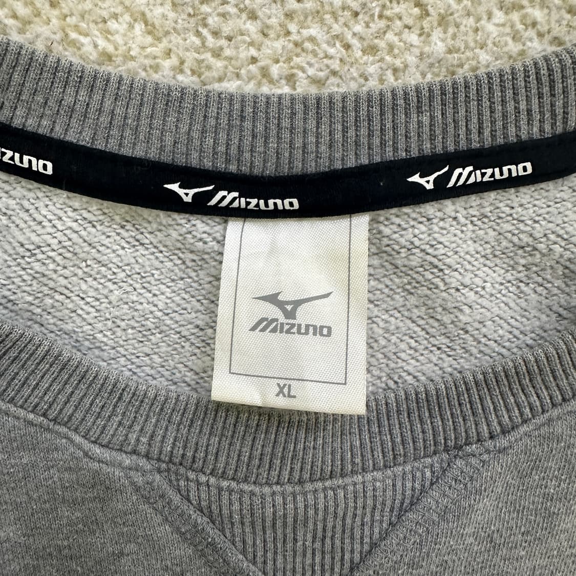 XL 미즈노 맨투맨 스웨트셔츠 0317D 상품이미지3