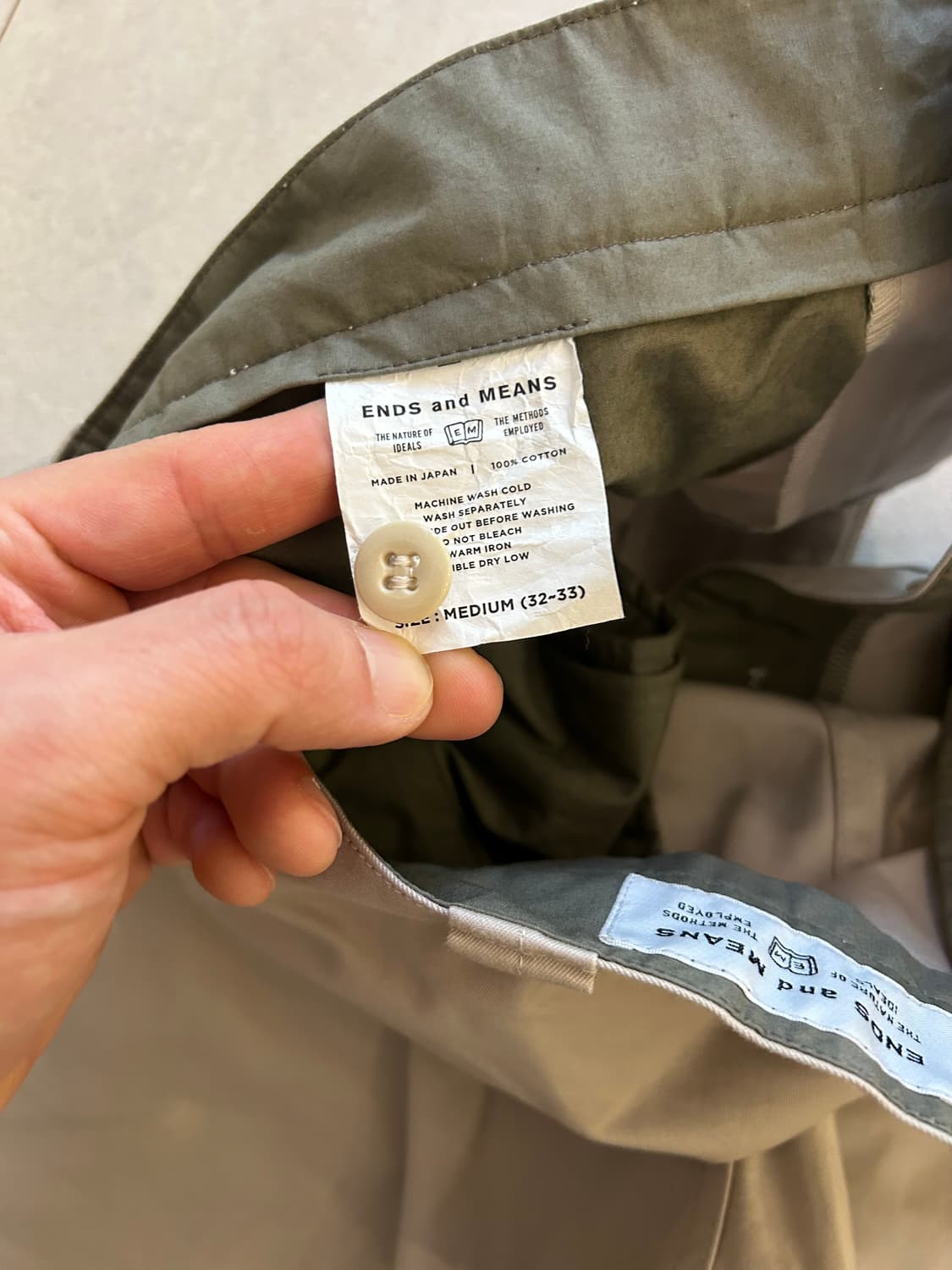 엔즈앤드민즈 아미치노/샌드베이지(M) 상품이미지5