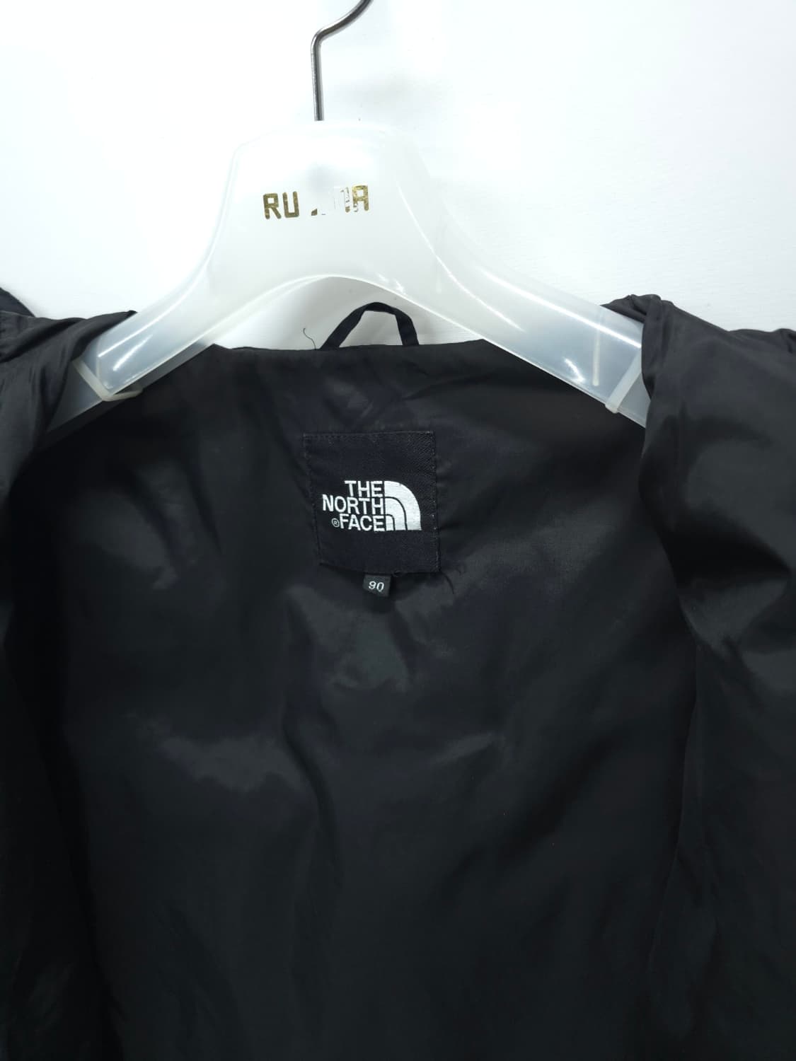 [노스페이스] 여성용 블랙 후드 바람막이 (90사이즈) 상품이미지8
