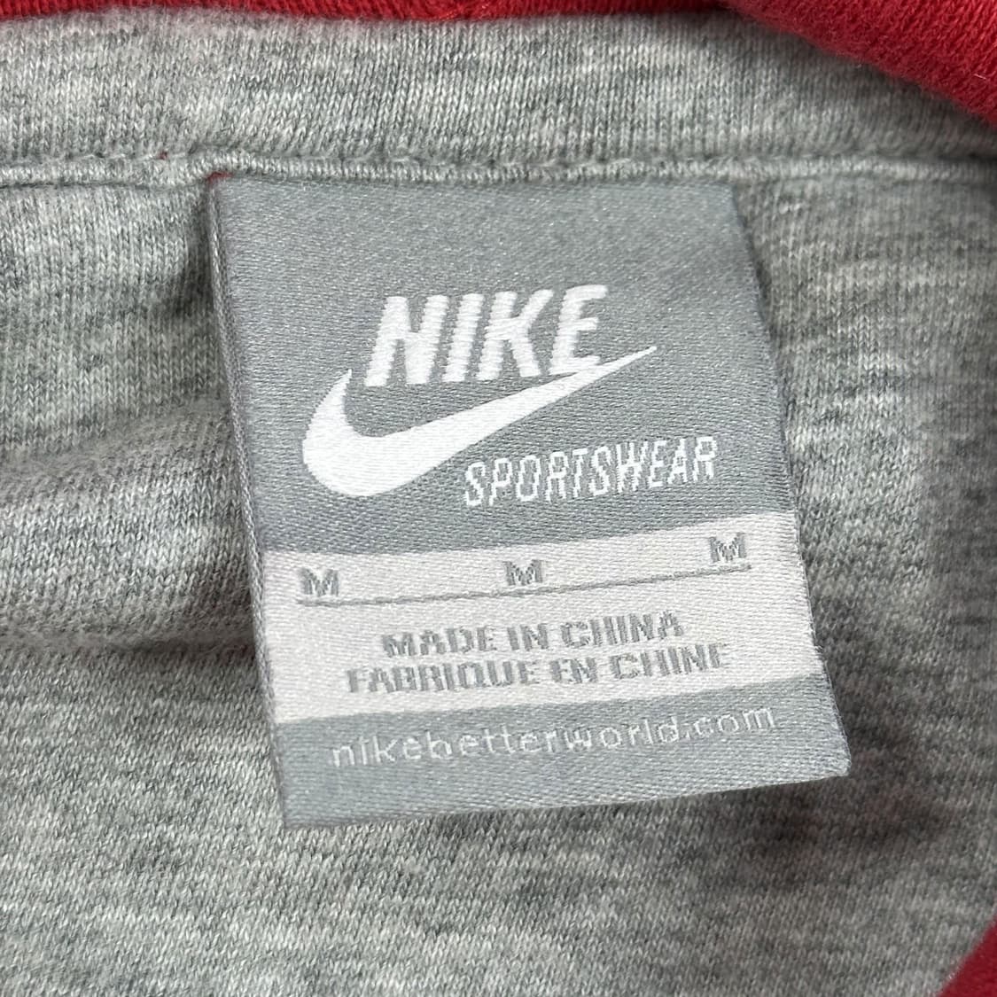 나이키 퓨추라 빅로고 레드 후드티 (M) 상품이미지5