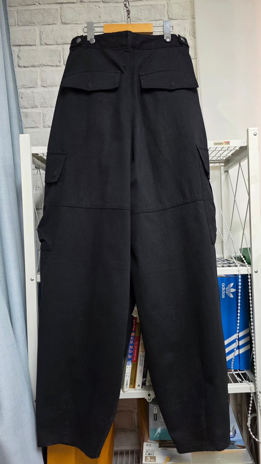 IDWS 아이돈워너셀 트윌 벌룬 와이드 카고팬츠 24 28 힙합 MM28 상품이미지3