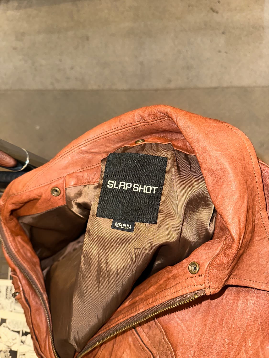 Slap shot multi pocket lambskin jacket 상품이미지10