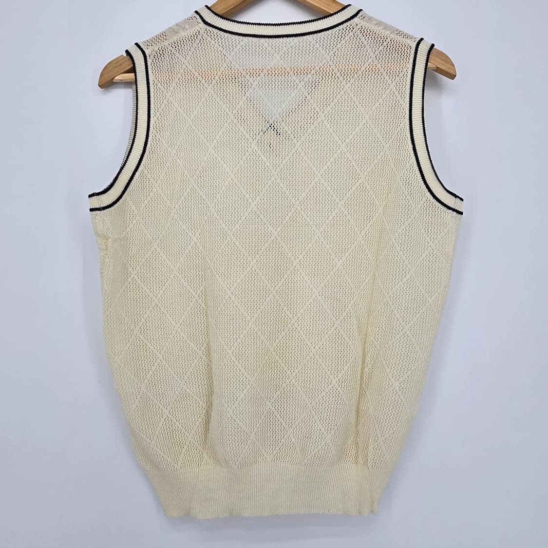 CD 스포츠 아이보리 니트 조끼 상품이미지6