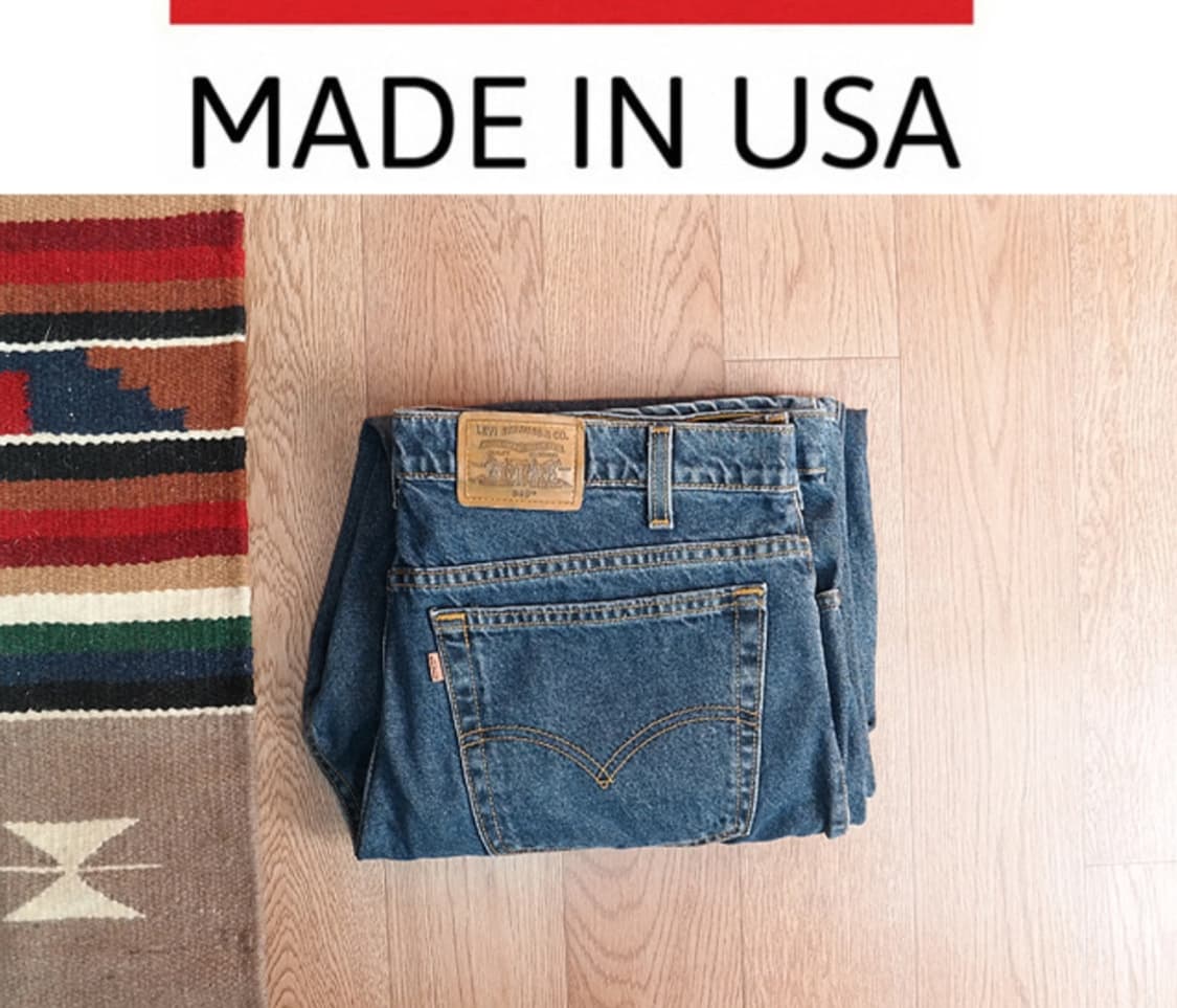 90s 미국산 리바이스 540 오랜지텝 빈티지 40 상품이미지1