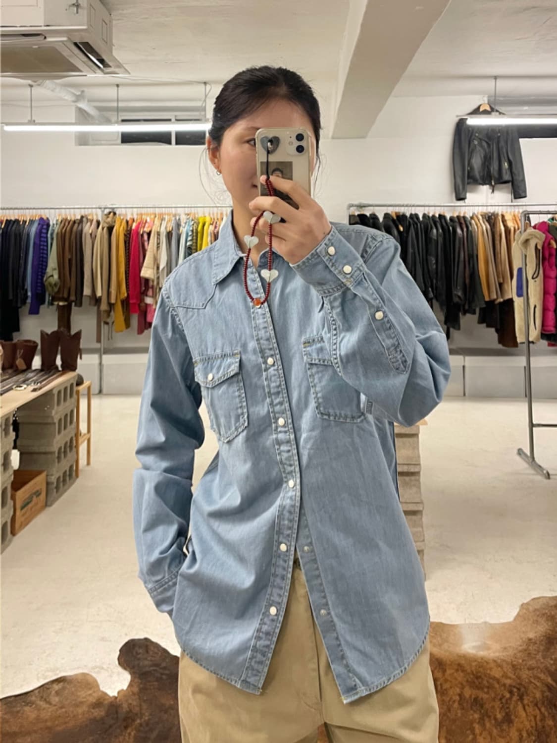 샵세일중🌞 BEAMS denim western shirts 빔즈 웨스턴 상품이미지1
