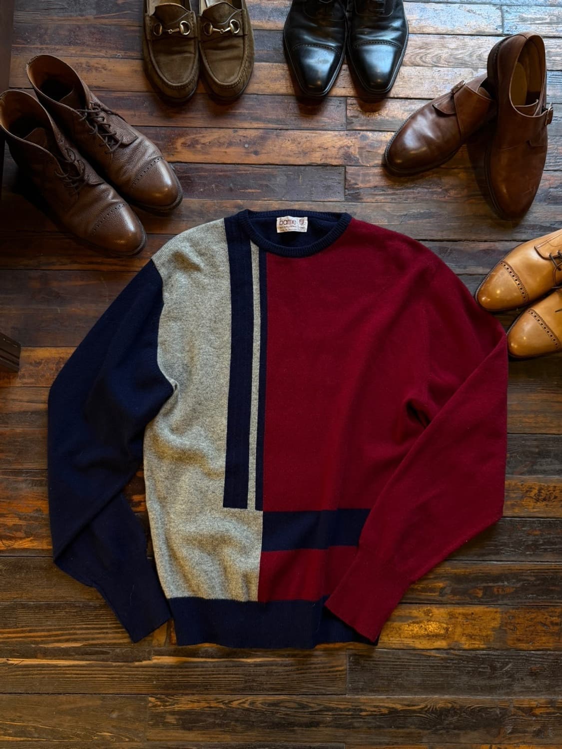 BARRIE 배리 램스울 니트 105 상품이미지1