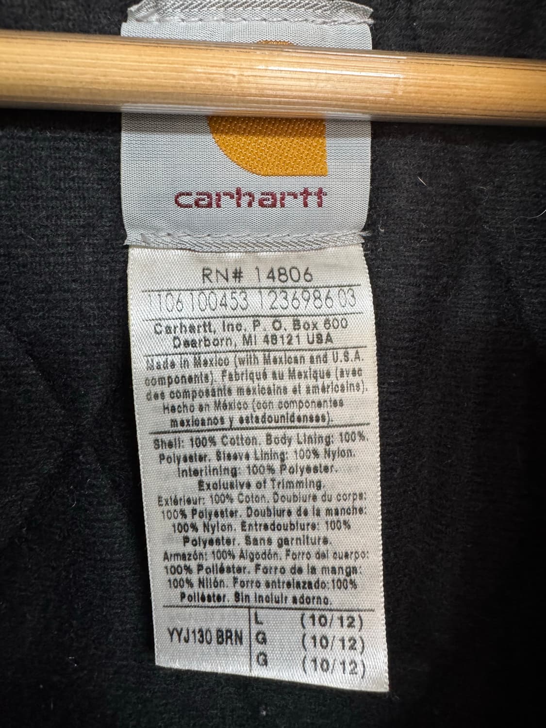 칼하트 액티브 자켓 상품이미지6