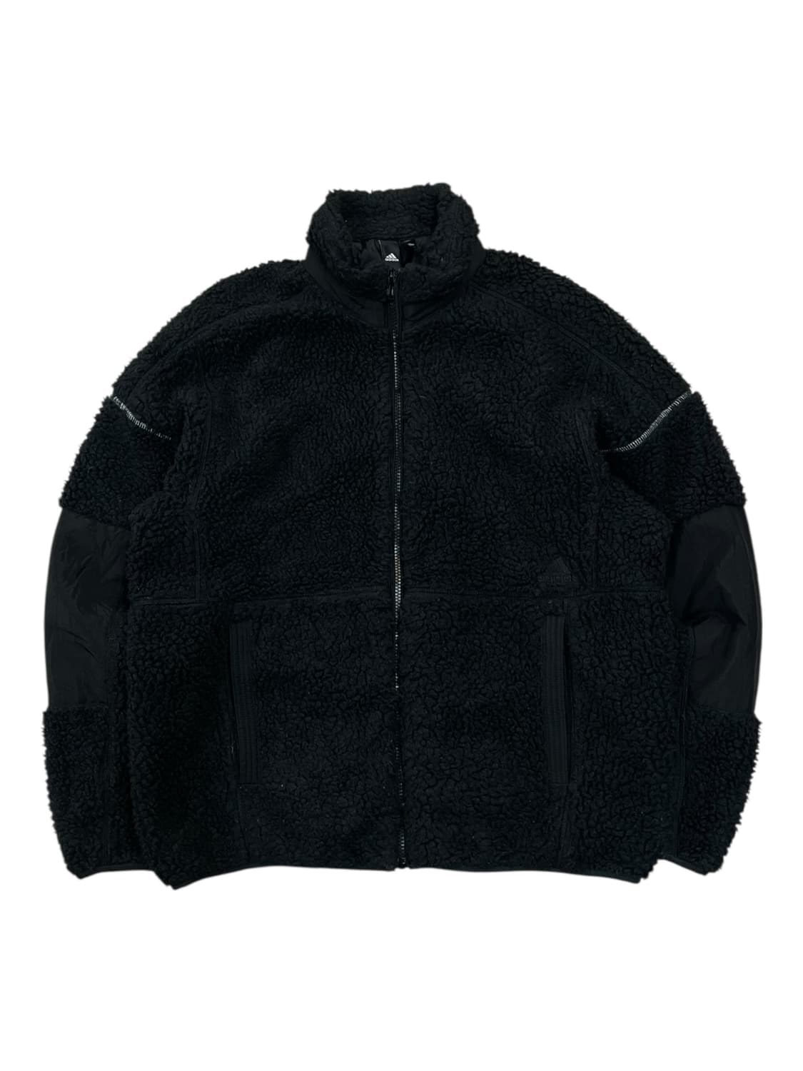 아디다스 플리스 자켓 블랙 S #csz1974 상품이미지3