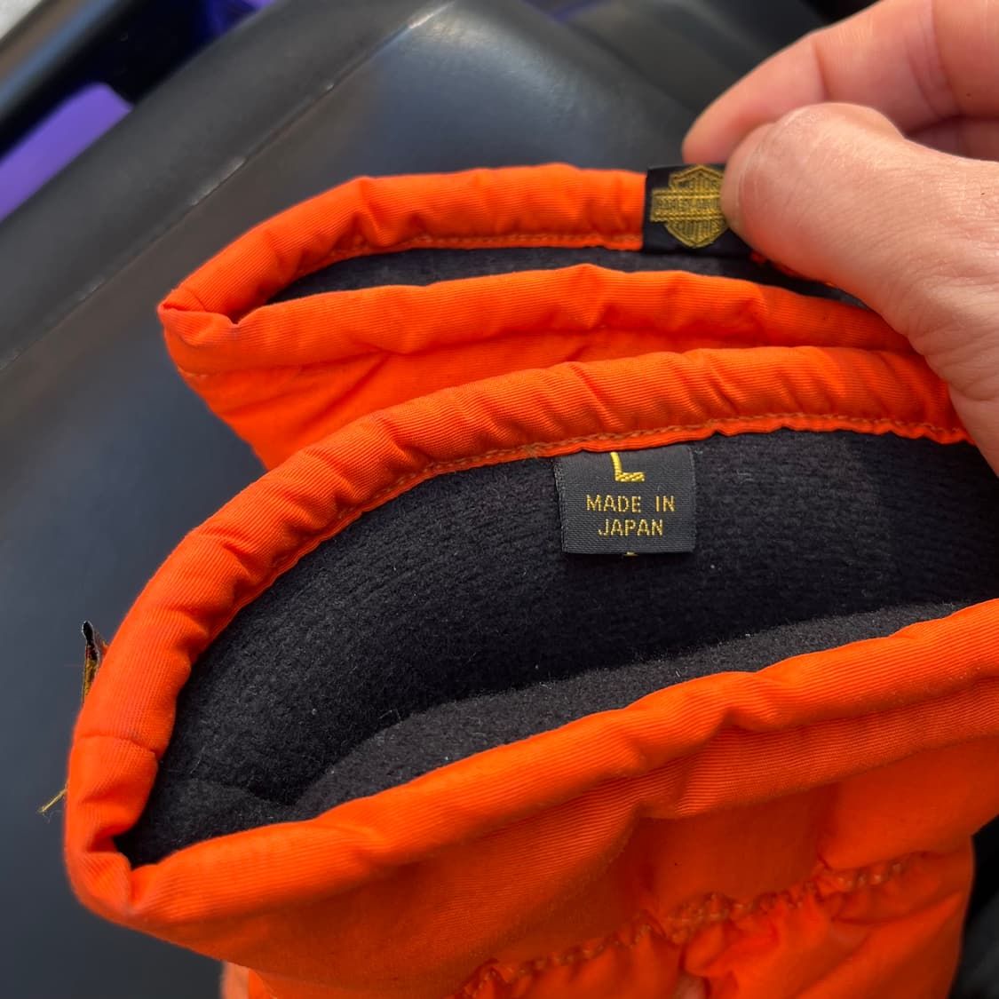 90s 할리데이비슨 스키 글러브  상품이미지4