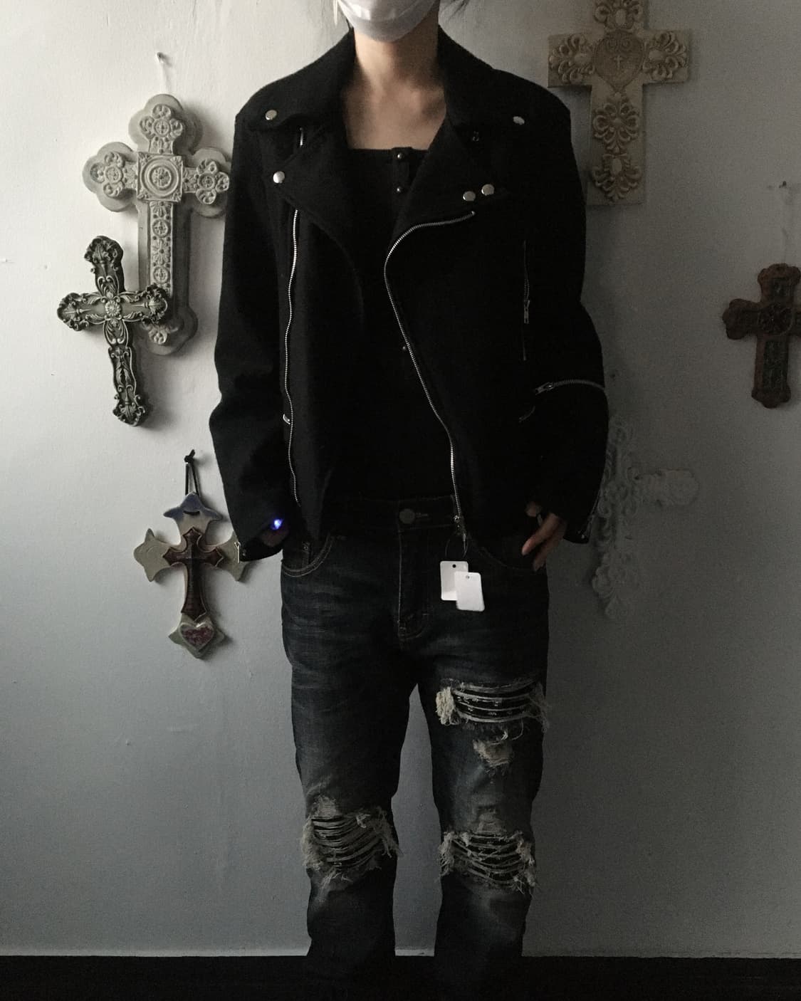 Woolen rider jacket 상품이미지6