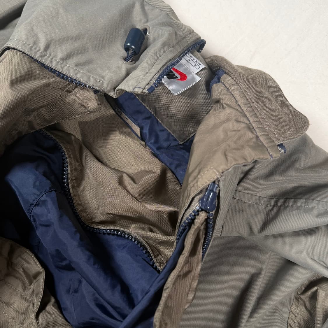 90s 나이키 바람막이 두툼 패딩 점퍼 상품이미지5