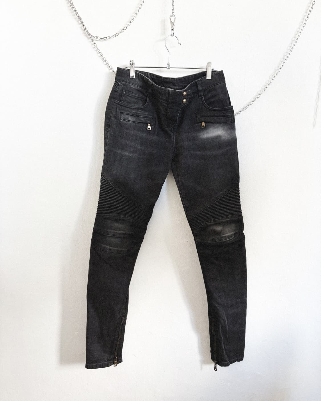 발망 10SS 데카르넹 로우라이즈 워시드 바이커데님 상품이미지3