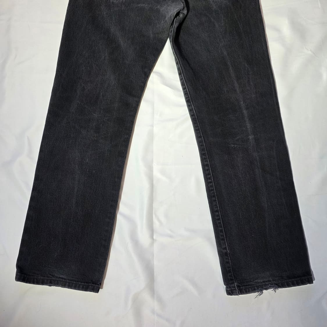 [W33L32]리바이스 501 블랙 데님 팬츠 상품이미지8