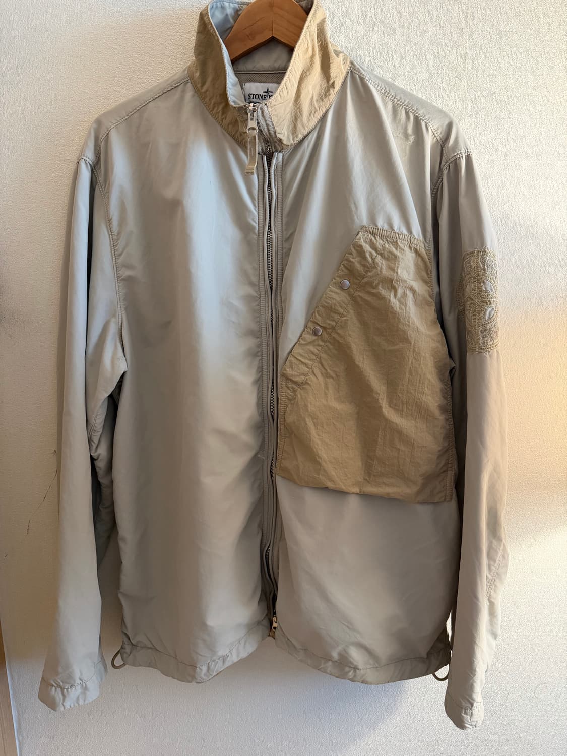 스톤아일랜드 브러쉬드 나일론 오버셔츠 XL 상품이미지1