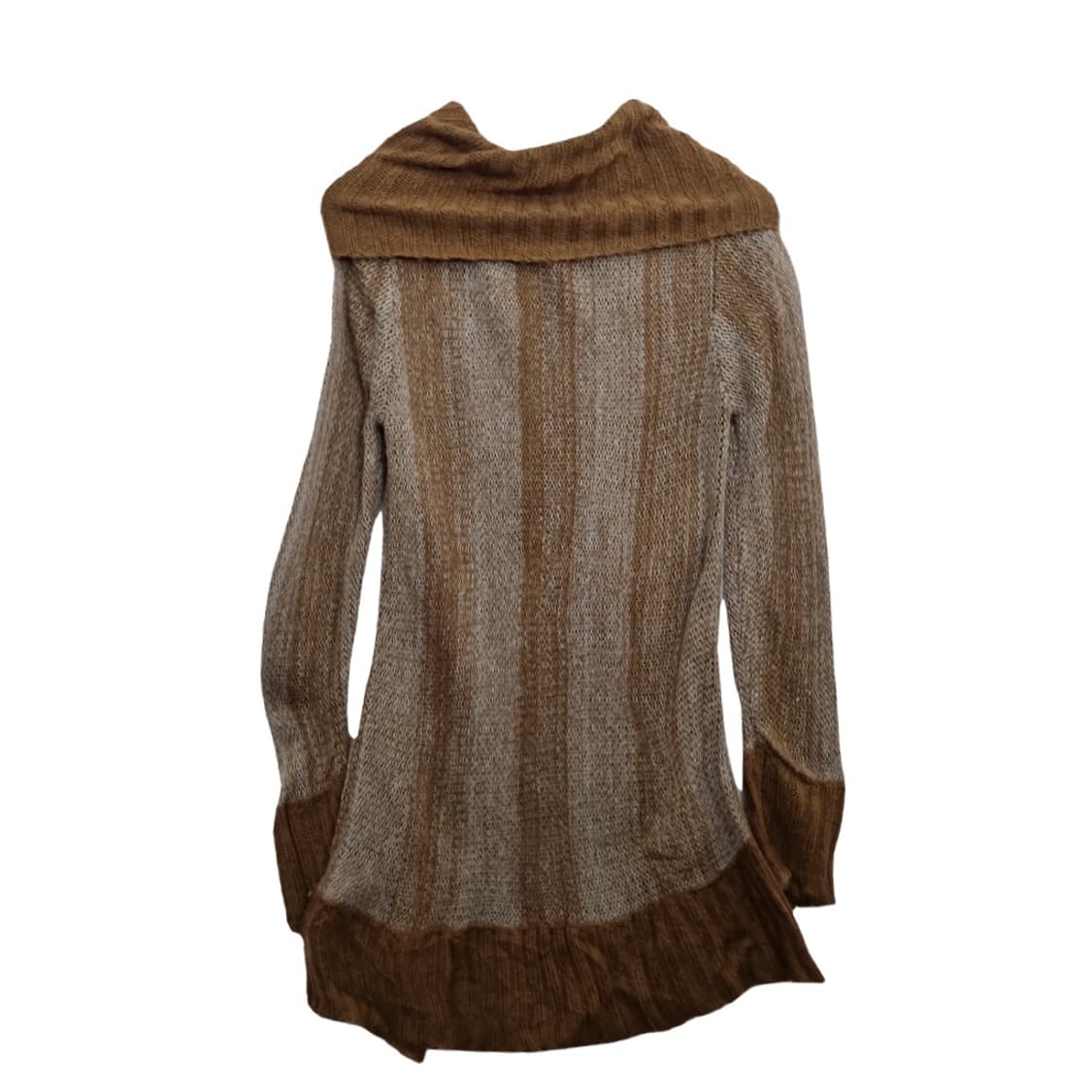 OFUON 오프숄더 터틀넥 니트 미니 원피스 아크릴 100% 상품이미지2