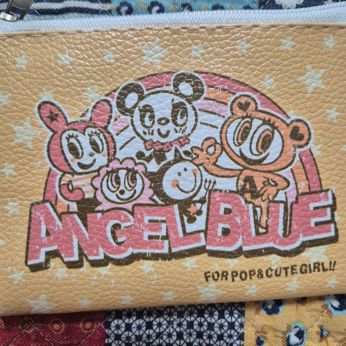 ANGEL BLUE 엔젤블루 미니 사각 파우치 새상품 상품이미지5