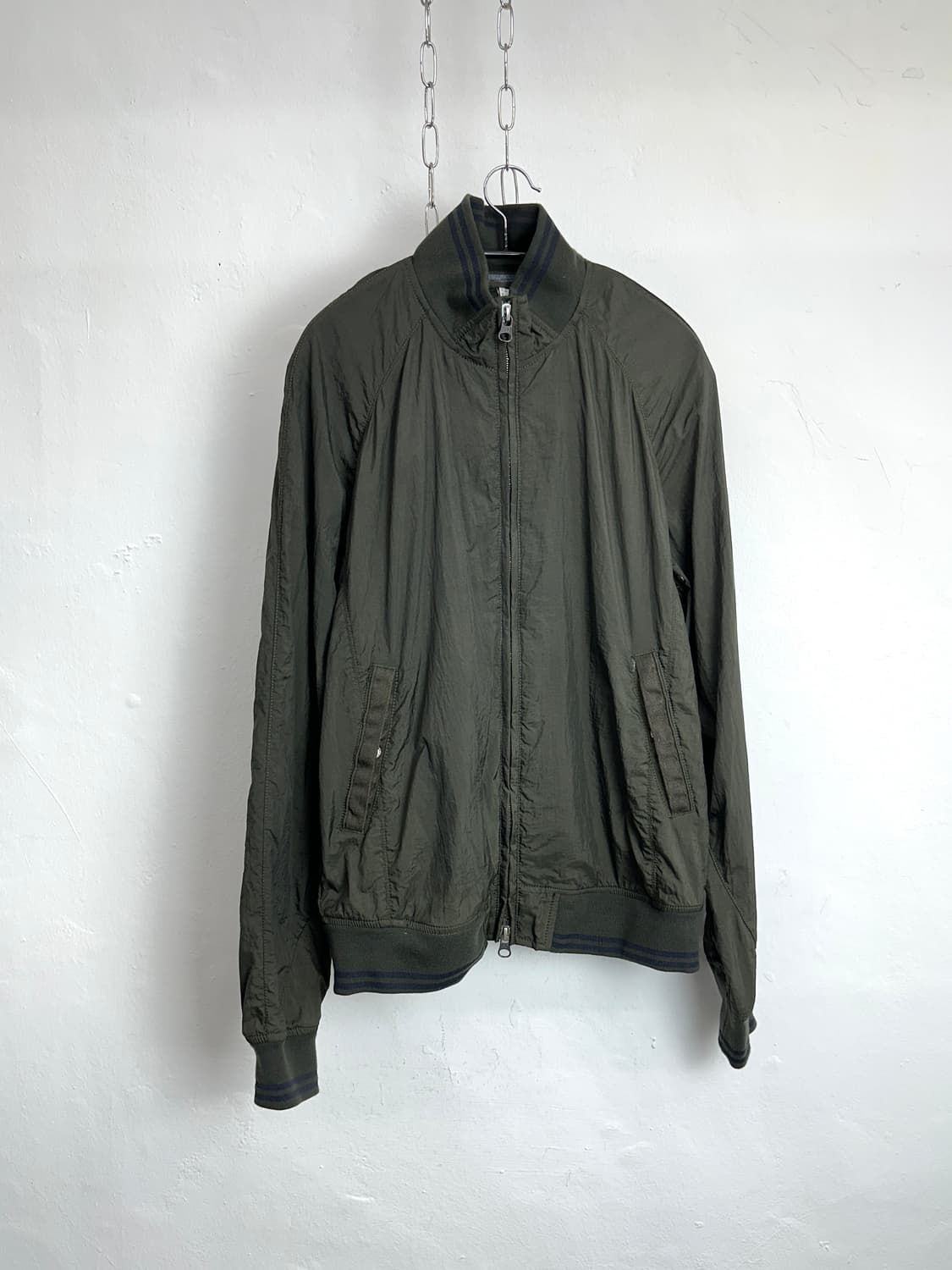 Armani Jeans Khaki Tech Stretch Zip Jack 상품이미지3