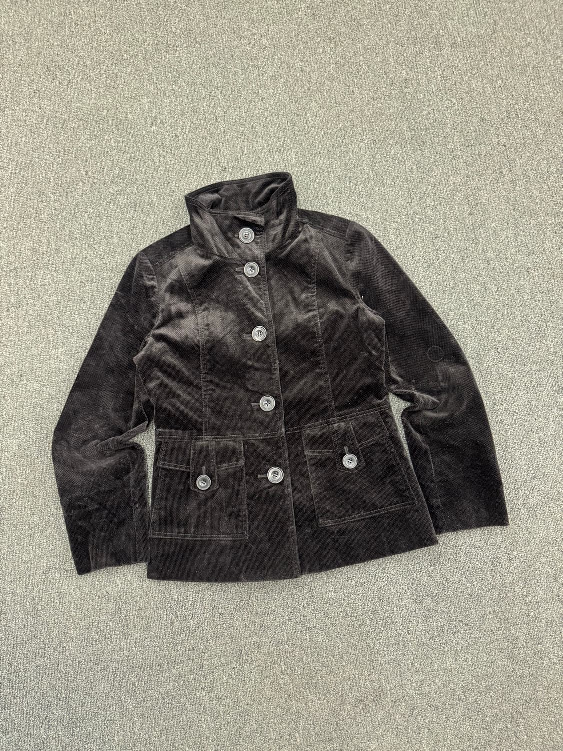 9)ISIN 빈티지 블랙 여성 자켓 상품이미지1